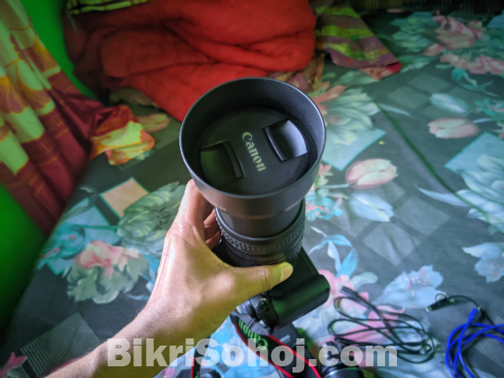 Canon 1000d camera ২টি লেন্সসহ